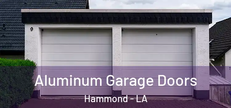  Aluminum Garage Doors Hammond - LA