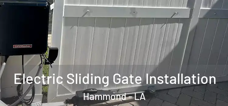  Electric Sliding Gate Installation Hammond - LA