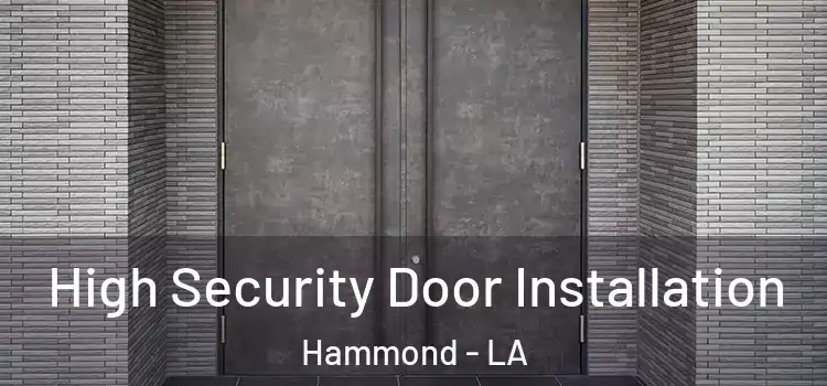 High Security Door Installation Hammond - LA