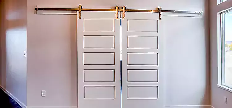 Glass Barn Door with Installation Hardware Kit Hammond