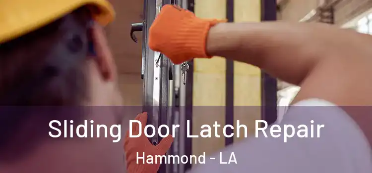  Sliding Door Latch Repair Hammond - LA