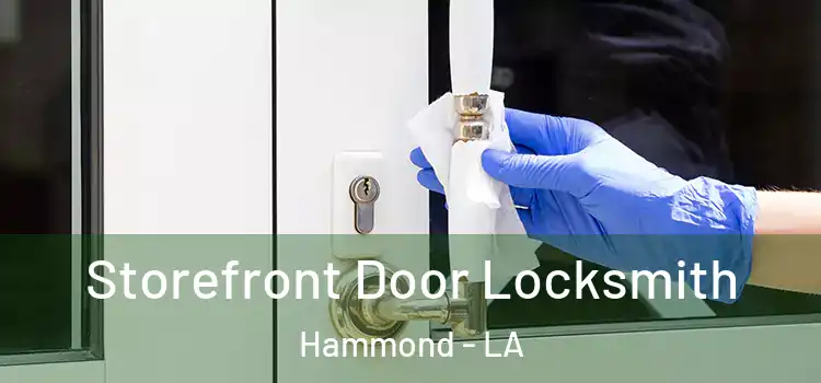 Storefront Door Locksmith Hammond - LA